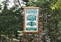 Sign at Cielito Sur