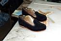 Hand made slippers in La Arena