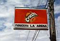 La Arena Bakery sign